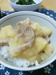 簡単!豚肉とじゃがいもの炒め煮-レシピのメイン写真