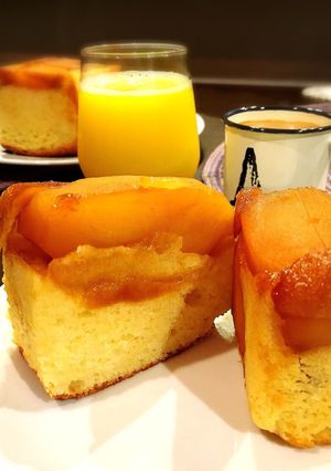 簡単激ウマ！タルトタタン風パウンドケーキ-レシピのメイン写真