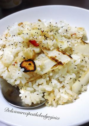 うどのガーリックライス♡-レシピのメイン写真