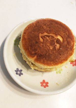 カントリーマァムとHKMでパンケーキ-レシピのメイン写真