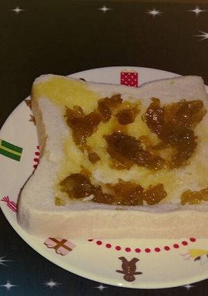 梅酒の梅で梅ジャム~梅ジャムトースト-レシピのメイン写真