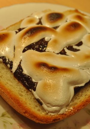 チョコレートチャンクピザ風トースト-レシピのメイン写真