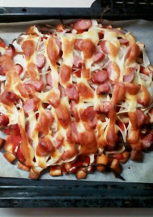 パンの耳ピザ-レシピのメイン写真
