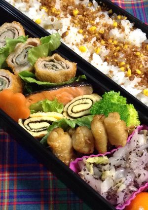 男子中学生のお弁当3月18日今学年最後！-レシピのメイン写真