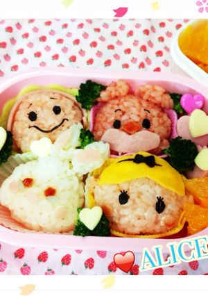 キャラ弁♤ツムツム♢アリス♡-レシピのメイン写真