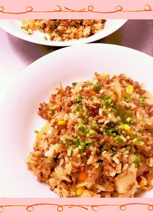 節約！焼肉チャーハン♡-レシピのメイン写真