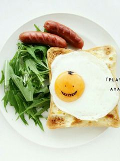 殺せんせー目玉焼き-レシピのメイン写真
