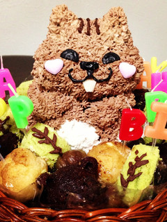 スライス生チョコレートでデコケーキ-レシピのメイン写真