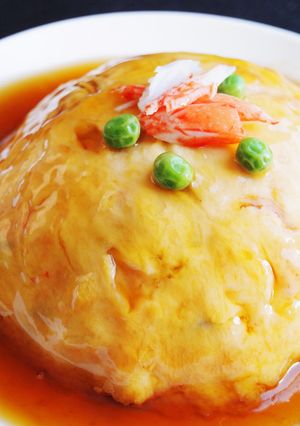 簡単♪天津飯【カニかま】-レシピのメイン写真