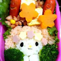マイメロキャラ弁 2歳♡娘の遠足♡-レシピのメイン写真