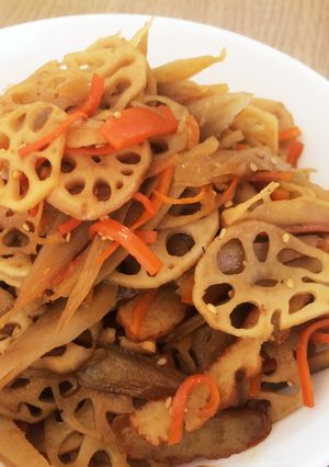 さつま揚げとたっぷり根菜のキンピラ★-レシピのメイン写真