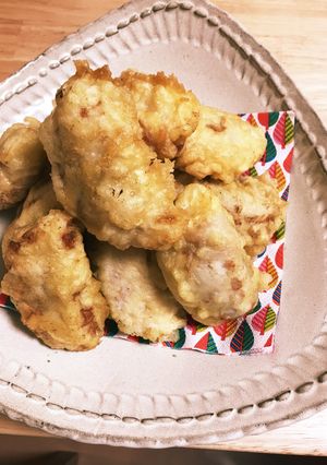 林檎の豚肉巻き天ぷら-レシピのメイン写真