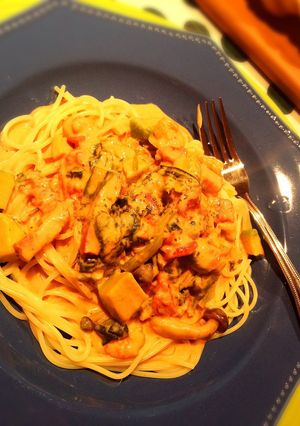 アボカドのパスタ-レシピのメイン写真