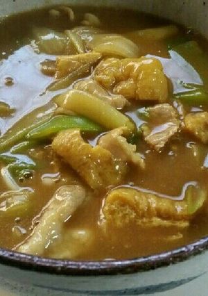 人気店のカレーうどん-レシピのメイン写真