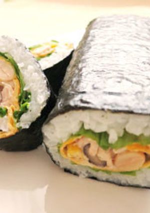 蒸し豆のサラダ巻き-レシピのメイン写真