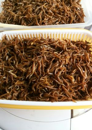 いかなごのくぎ煮　梅干し入り-レシピのメイン写真