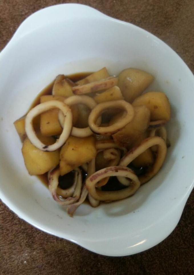 いかとじゃがいもの煮物-レシピのメイン写真
