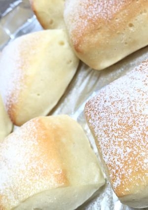 ふわもちノンバター豆腐はちみつパン♡HB-レシピのメイン写真