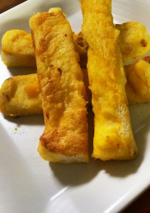 離乳食手づかみ食べ☆南瓜フレンチトースト-レシピのメイン写真