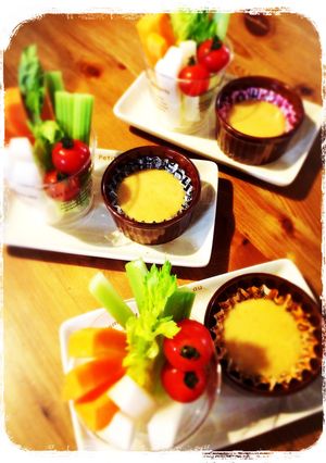 持ち寄り手順付♡スティック野菜&ディップ-レシピのメイン写真
