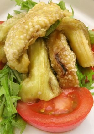 焼きナスのサラダ-レシピのメイン写真
