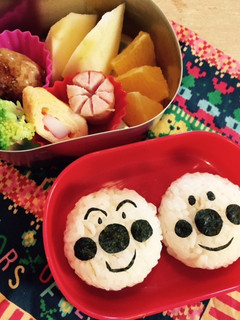 アンパンマン!おにぎり弁当-レシピのメイン写真