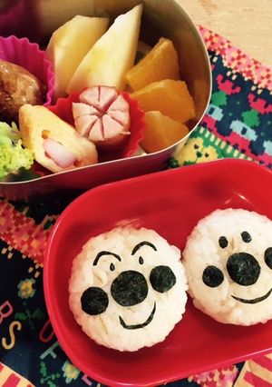 アンパンマン!おにぎり弁当-レシピのメイン写真