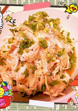 ♡ダイエットおつまみ♡ささみ新玉葱山葵-レシピのメイン写真