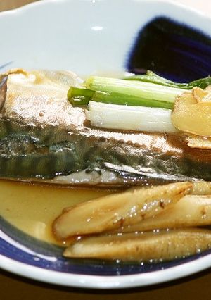 鯖と牛蒡の煮物隠し味に白梅酢-レシピのメイン写真