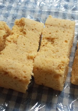 おから蒸しパン(胡麻＆ごま油)-レシピのメイン写真