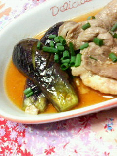 ナスと豚肉薄切りの♡簡単中華煮♡♡♡-レシピのメイン写真