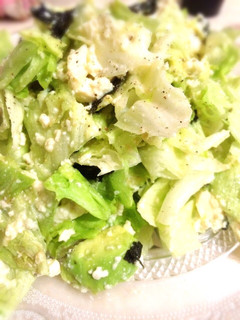 アボカドとレタスと豆腐の海苔のサラダ-レシピのメイン写真