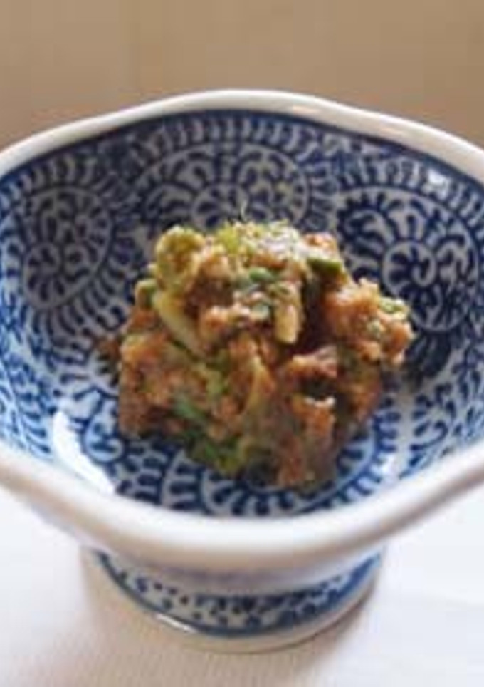 ごはんのお供：ふきのとう味噌・生味噌仕立-レシピのメイン写真