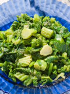 鮎河菜の胡麻和え-レシピのメイン写真
