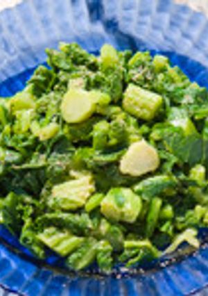 鮎河菜の胡麻和え-レシピのメイン写真