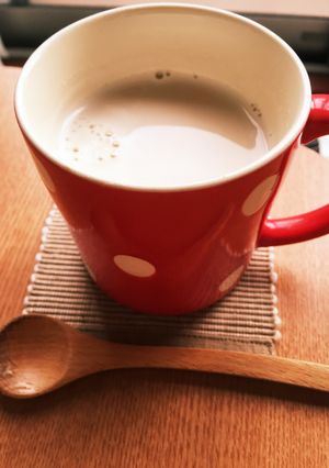 小腹が空いたら 黒糖ミルク(o^^o)-レシピのメイン写真