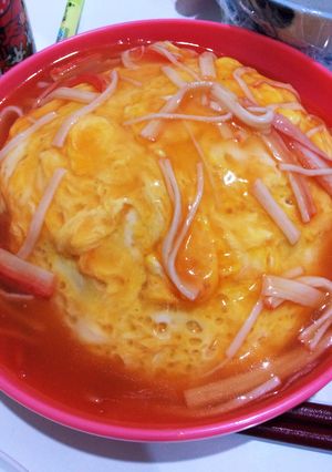 包丁を使わない天津飯！！-レシピのメイン写真