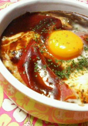とっても簡単♡カプレーゼ風♡デミグラタン-レシピのメイン写真