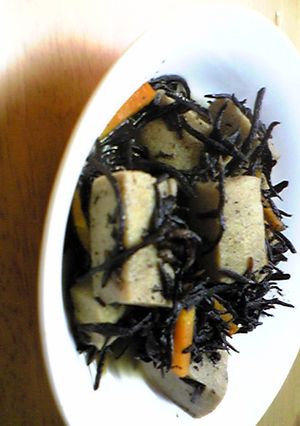 染みうま☆こうや豆腐のひじき煮-レシピのメイン写真