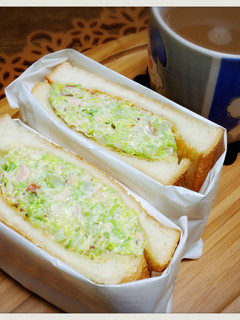 梅キャベのトーストサンド-レシピのメイン写真