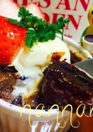 超濃厚♡豆腐クレームブリュレ・ショコラ-レシピのメイン写真