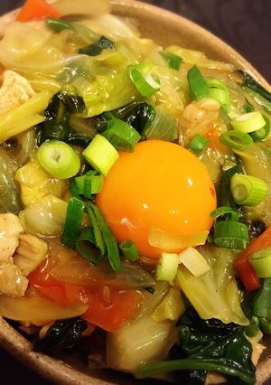 ❄︎味覇で簡単ヘルシーササミの中華丼❄︎-レシピのメイン写真