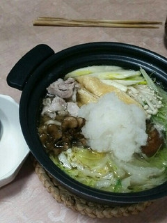 我が家の簡単特製みぞれ鍋-レシピのメイン写真