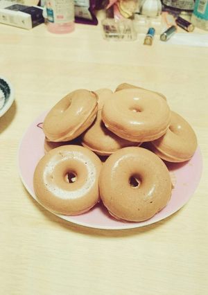 ホットサンドメーカーでドーナッツ!!-レシピのメイン写真