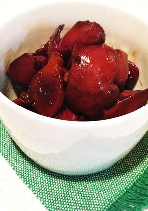 鶏レバーと新生姜の赤ワイン煮-レシピのメイン写真