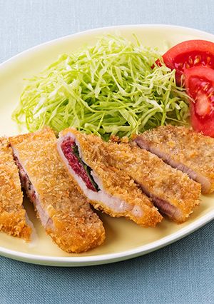 梅じそ香る♪やわらかさっぱりとんかつ-レシピのメイン写真