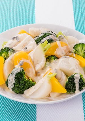 温野菜のゴルゴンゾーラソース-レシピのメイン写真