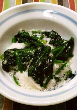 ほうれん草のとろとろ和え-レシピのメイン写真