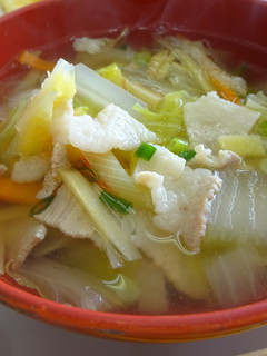 豚ばらと白菜のしょうがスープ-レシピのメイン写真