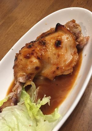 骨付チキンのグリル照り焼き-レシピのメイン写真